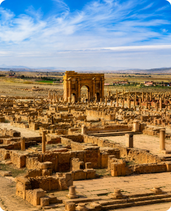 Les ruines romaine de Timgad